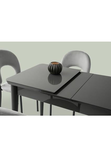 Rüzgar Hg Masa, Clarus Sandalye, Koyu Gri, 100X60 fırsatları