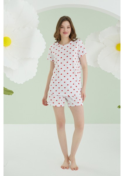 Kalpli Şortlu Pijama Takımı