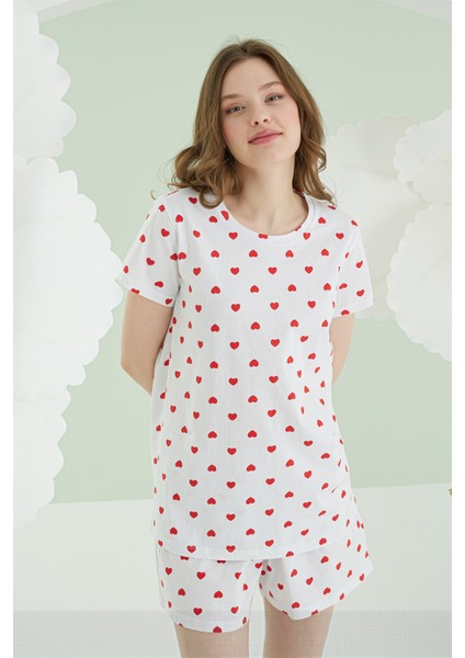 Kalpli Şortlu Pijama Takımı