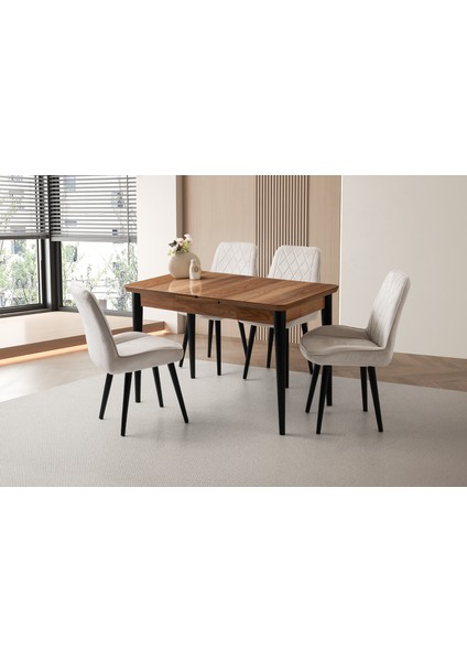 Rüzgar Hg Masa, Alora Sandalye, Hazar, 120 x 70