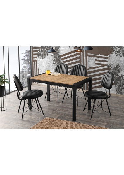 Lato Masa, Metax Sandalye, Dışbudak, 120 x 75 fiyatları