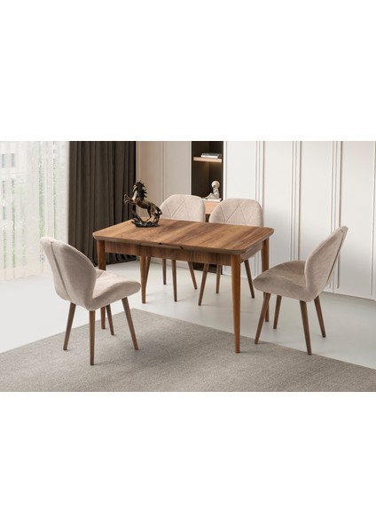 Rüzgar Hg Masa, Calıa Sandalye, Hazar, 130 x 80