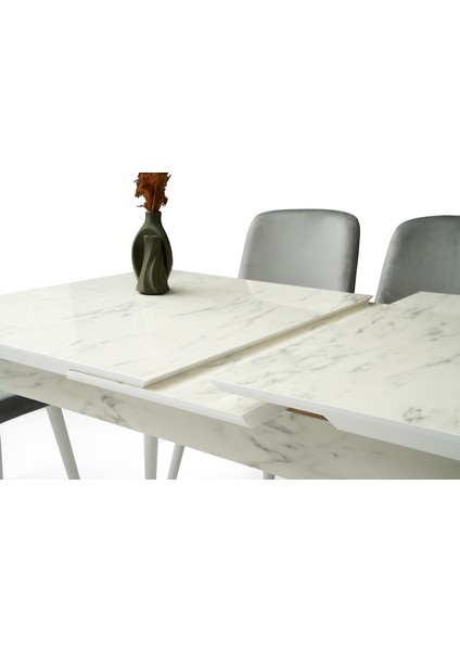 Rüzgar Hg Masa, Flora Sandalye, Marmo, 160 x 90 fırsatları