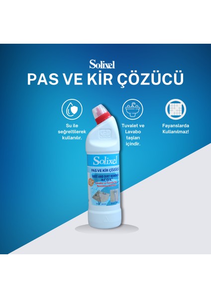 Pas ve Kir Çözücü 950ML * 9 Adet Süper Paket