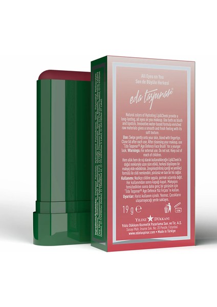 Lip & Cheek Cream Blush Stick