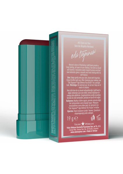Lip & Cheek Cream Blush Stick