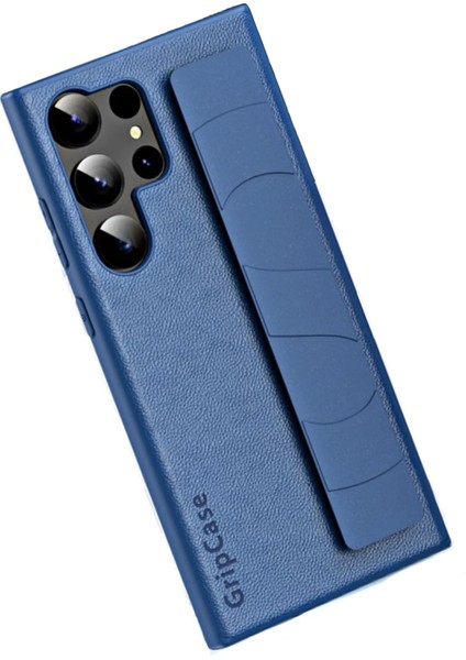 Samsung Galaxy S24 Ultra Kılıf Data Kapak - Lacivert Glstd