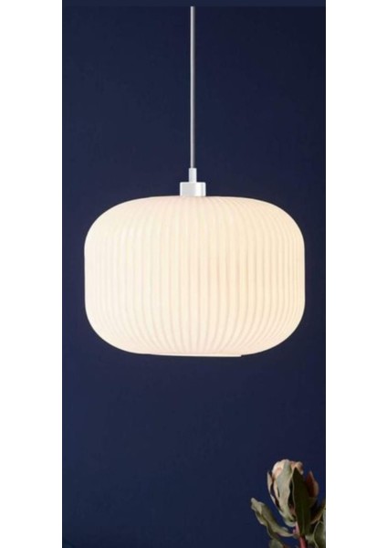 Mylights Modern Opal Sarkıt0 Avize 20CM Bronz Askılı Spor Tekli Avize Oda Mutfak Salon Korıdor