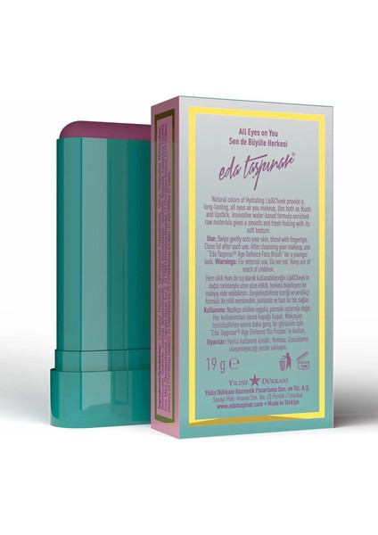 Lip & Cheek Cream Blush Stick