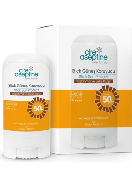 Stick Güneş Koruyucu - Yaşlanma ve Leke Karşıtı 50SPF 17GR