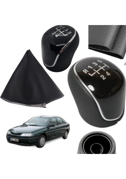 Renault Laguna 1 Deri Kaplama Vites Topuzu ve Körüğü Alt Çerçevesiz Takım