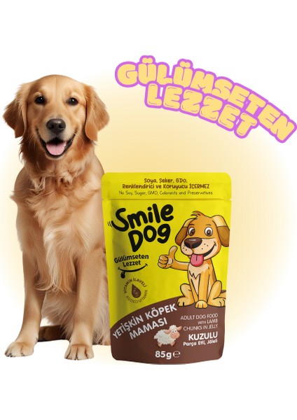 Dog Pouch Yetişkin Köpek Maması Kuzulu 85 Gr. fiyatları