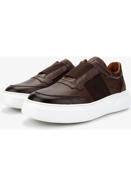 Erkek Deri Kahverengi Sneakers & Spor Ayakkabı 04 3605-42 Erk Ayk Y25 Kahve fırsatları
