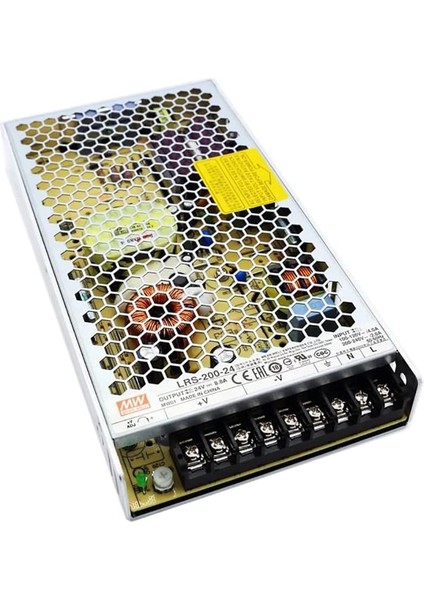 LRS-200-24 200W 24V 8.8A Smps Güç Kaynağı