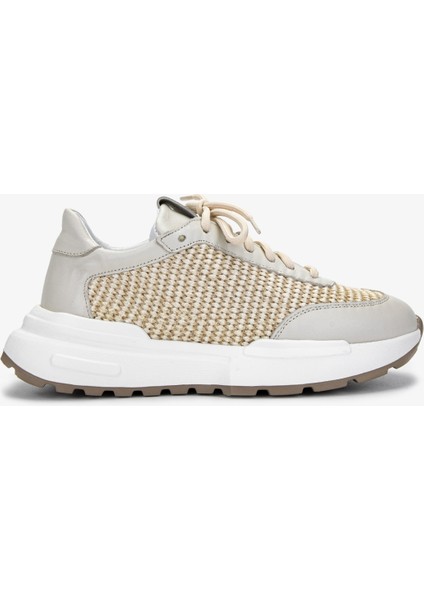 Kadın Deri & Tekstil Sneakers & Spor Ayakkabı 1123 610 Bn Ayk Y25 Bej Dr/bej Hsr