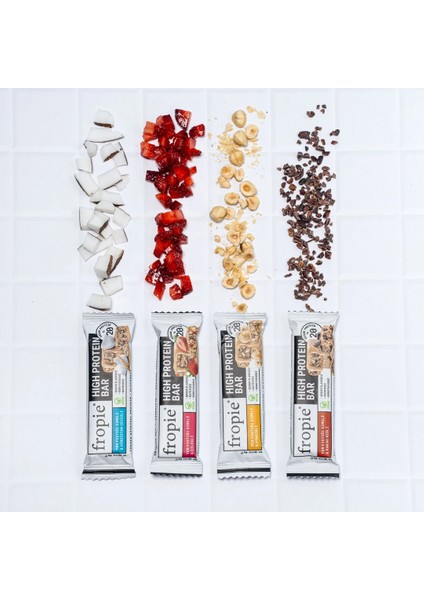 Vegan High Protein Bar Tanışma Paketi (4 Adet Bar)
