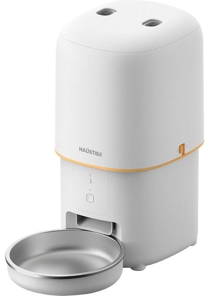 PF02 Akıllı Kedi Köpek Otomatik Mama Kabı, Tuya App-Wifi Uzaktan Kontrol, 4lt Hazne, Metal Kase (Beyaz) fırsatları