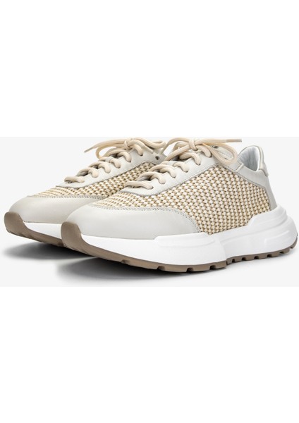 Kadın Deri & Tekstil Sneakers & Spor Ayakkabı 1123 610 Bn Ayk Y25 Bej Dr/bej Hsr fırsatları