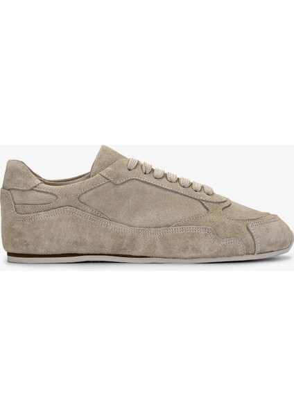 Kadın Deri Bej Süet Sneakers & Spor Ayakkabı 1122 2665 Bn Ayk Y25 Bej Suet