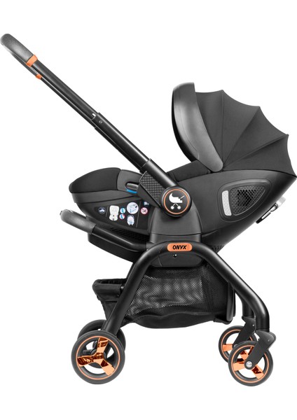Onyx 2’si 1 Arada Bebek Arabası ve I-Size Oto Koltuğu 0-13KG fiyatları