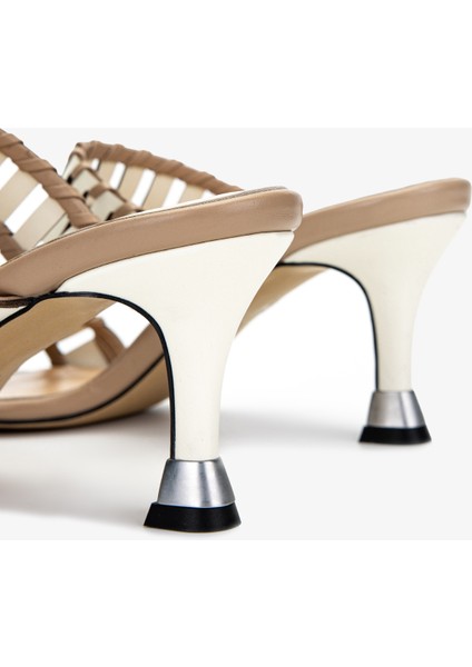 Kadın Deri Taba Topuklu Terlik 1130 353 Bn Trlk Y25 Taba fırsatları