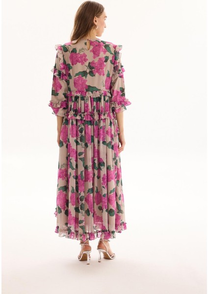 Missemramiss 4838 Desenli Elbise