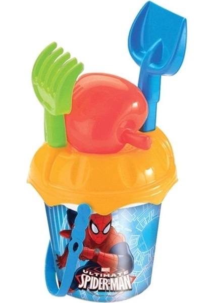 Spiderman Lisanslı 5 Parça Kova Set