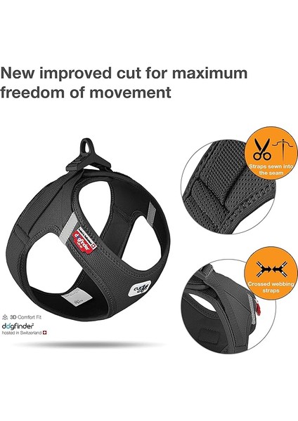 ‎ Vest Harness Clasp Air-Mesh Black xl fiyatları