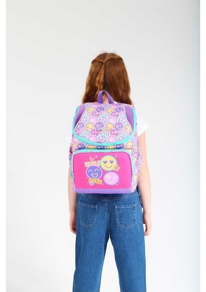 kids Okul Sırt Çantası Cube Smile L5159 fiyatları