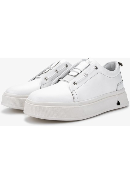 Erkek Deri Beyaz Sneakers & Spor Ayakkabı 298 2963-8223 Erk Ayk Y25 Beyaz Dr fırsatları