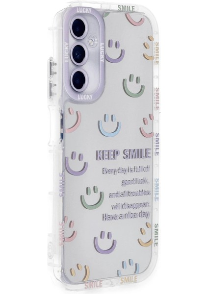 Samsung Galaxy A15 4g Kılıf RefleXion Desenli Kapak - Desen 2 Glstd