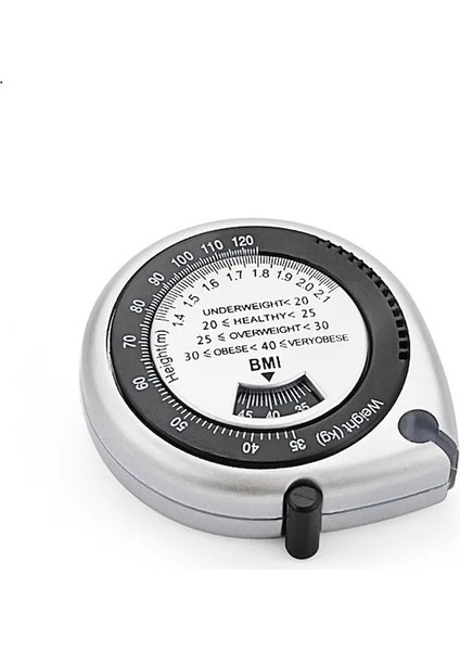 Şerit-Wıntape Bmı Mezura Vücut Yağ Test Cihazı Geri Çekilebilir Bel Ölçüm Bandı 1.5 M Bmı Fitness Aletleri Bilimsel Ölçüm Cetveli (Yurt Dışından)