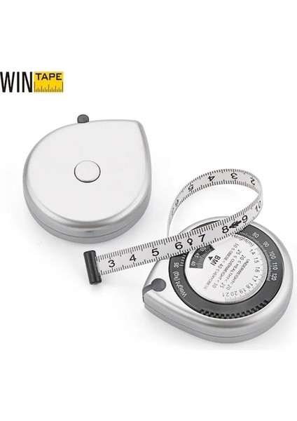 Şerit-Wıntape Bmı Mezura Vücut Yağ Test Cihazı Geri Çekilebilir Bel Ölçüm Bandı 1.5 M Bmı Fitness Aletleri Bilimsel Ölçüm Cetveli (Yurt Dışından) fiyatları