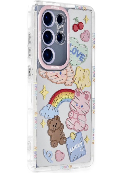 Samsung Galaxy S24 Ultra Kılıf RefleXion Desenli Kapak - Desen 4 Glstd