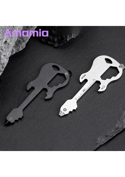 Amamia Edc Tornavida ve Paslanmaya Karşı Dayanıklı Edc Şişe Açacağı (Yurt Dışından)