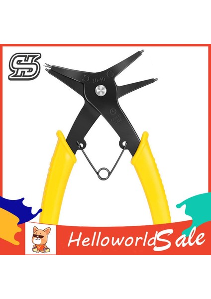 Helloworld Yaylı Pense Yüksek Sertlik Isıl Işlem Segman Pensesi (Yurt Dışından)
