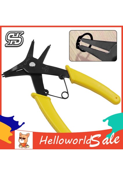 Helloworld Yaylı Pense Yüksek Sertlik Isıl Işlem Segman Pensesi (Yurt Dışından)