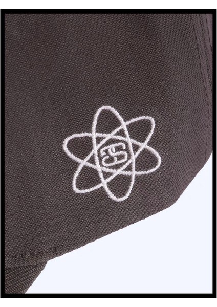 x Candyshop Özel Tasarım Atom ve Proton Çevreleyen Element Işlemeli Amerikan Beyzbol Şapkası KBC06 (Yurt Dışından)