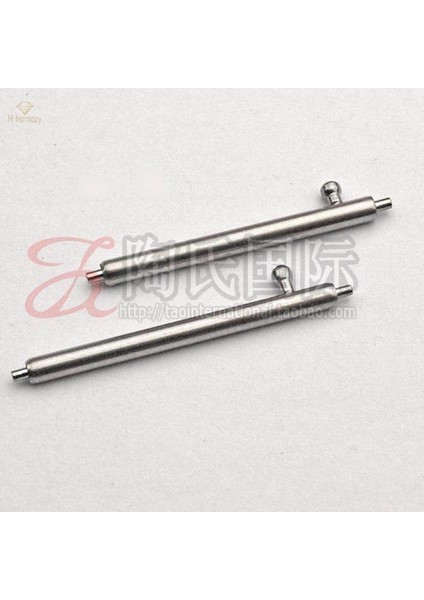 Saat Kayışı Bandı 22MM Için Hızlı Bırakma Yay Çubuğu Silindirik Basma Düğmesi (Yurt Dışından)