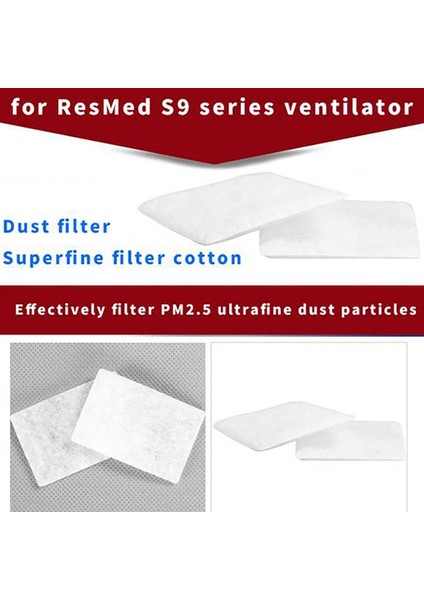 30 Adet Tek Kullanımlık Hava Köknar Premium Tek Kullanımlık Evrensel Yedek Köknar Resmed Airsense 10 AIR10 S9 (Yurt Dışından)