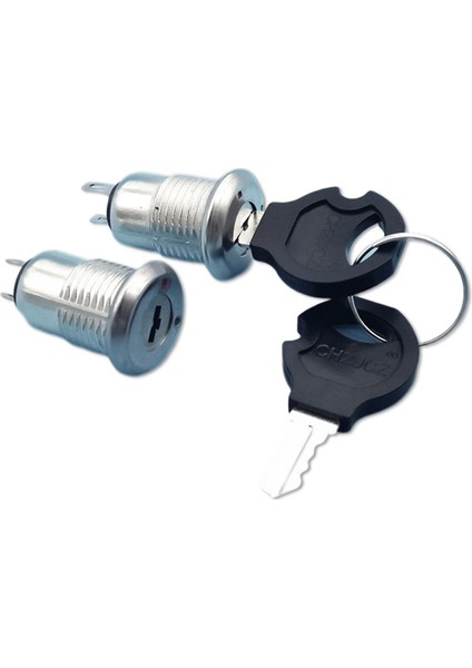 12MM Elektronik Kilit 2 Dişli Metal Elektronik Kilit Anahtarı Anahtarlı KS-01KS-02 Mpj (Yurt Dışından)