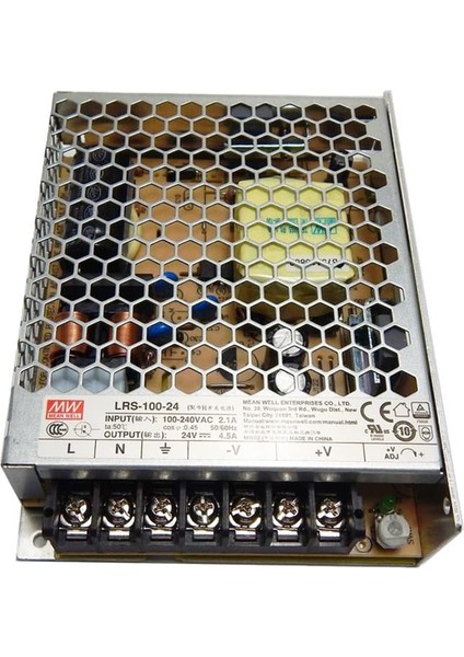 LRS-100-24 100W 24V 4.5A Smps Güç Kaynağı
