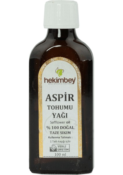 Aspir Tohumu Yağı 100 ml