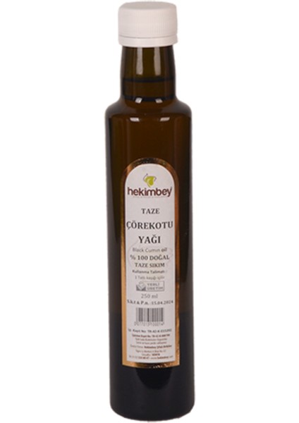 Çörekotu Yağı 250 ml