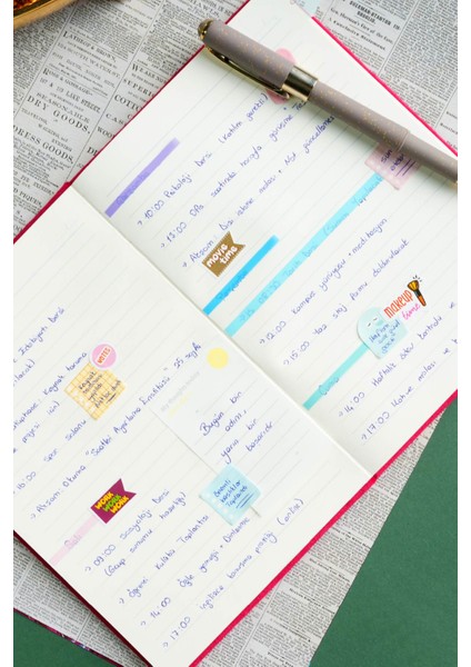 Diamond Taşlı Sert Kapak Defter A5(14.8x21 cm) 100gr. 160 Sayfa Çizgili