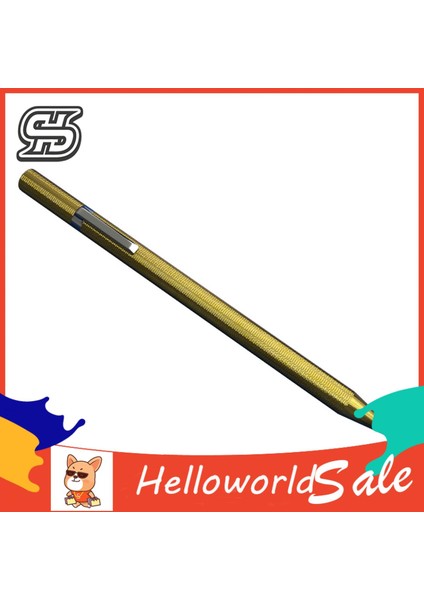 Helloworld Metal Gravür Kalemi Kompakt Ince Çok Fonksiyonlu Karbür Uçlu Çizici (Yurt Dışından)