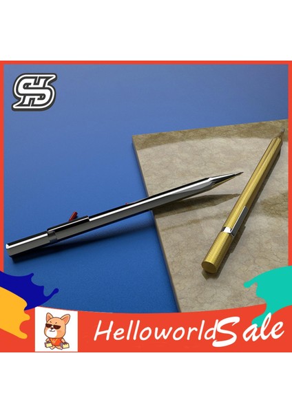 Helloworld Metal Gravür Kalemi Kompakt Ince Çok Fonksiyonlu Karbür Uçlu Çizici (Yurt Dışından)
