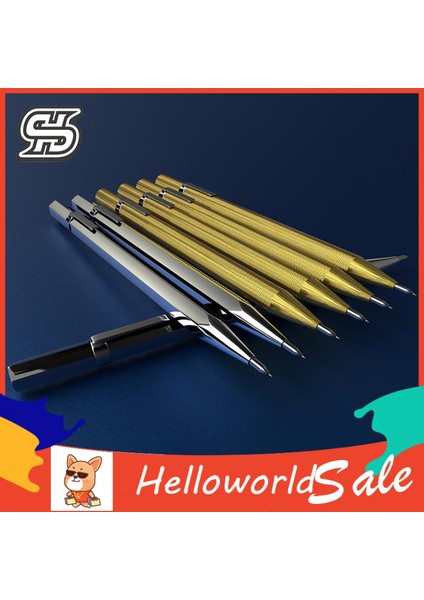 Helloworld Metal Gravür Kalemi Kompakt Ince Çok Fonksiyonlu Karbür Uçlu Çizici (Yurt Dışından)