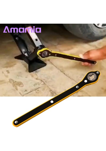 Amamia Araba Kriko Anahtarı Yüksek Sertlik Anti Pas El Külbütör Anahtarı (Yurt Dışından) indirimleri