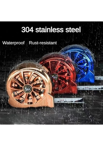 Sarı 5m-Yüksek Hassasiyetli Paslanmaz Çelik Içi Boş Su Geçirmez Çelik Şerit Ölçümü Anti Korozyon Ev Ağaç Işleme Cetveli Su Geçirmez (Yurt Dışından) modelleri